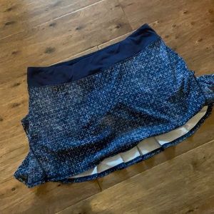 Lululemon Navy Tennis Skirt 🎾